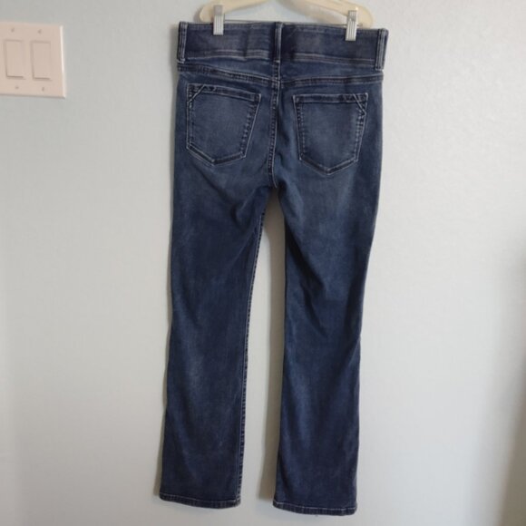 Apt. 9 Women's Bootcut Jeans Double Button Elastic Waistband Size 6 - Picture 5 of 10